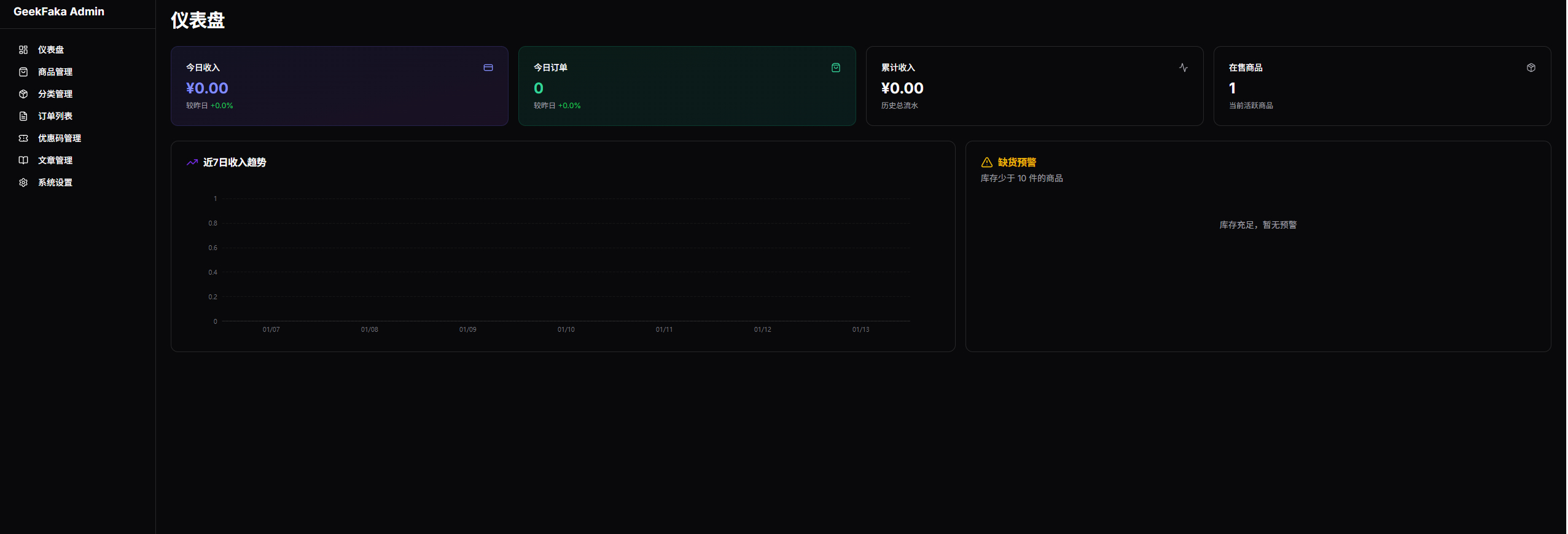 GeekFaka 界面截图5