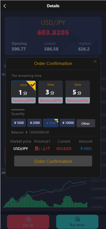 外汇系统前端界面4